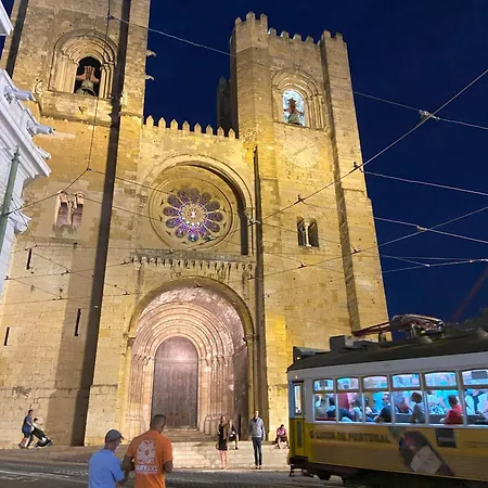 公寓 Alfama Amazing Tagus Views Aircon *